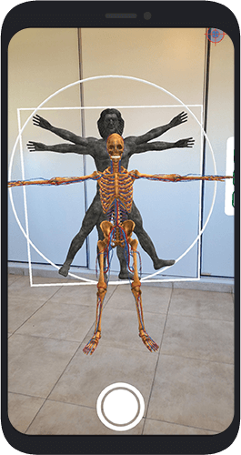 Experiencia Megalabs Davintex en Realidad Aumentada