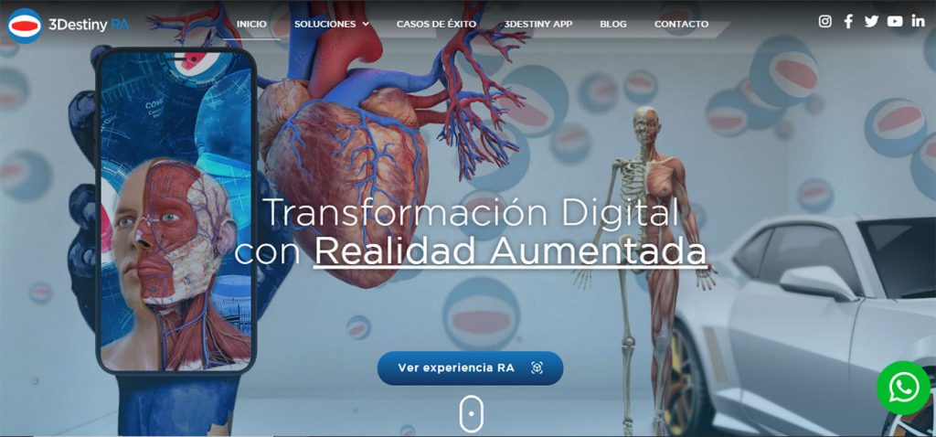 nuevo sitio web 3Destiny