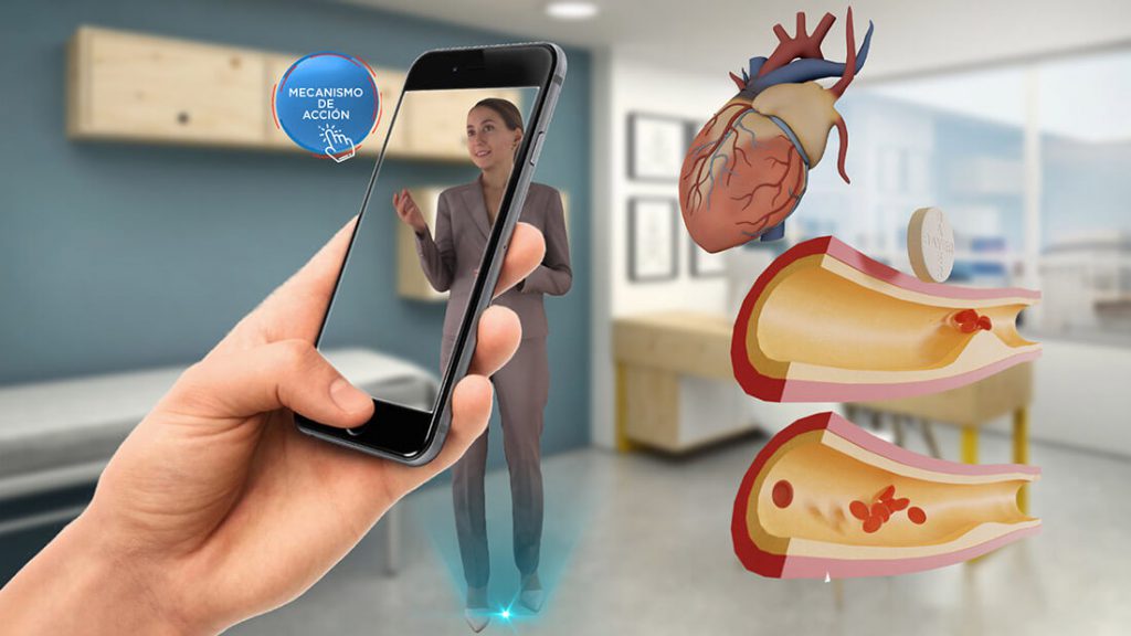 Representante médico virtual