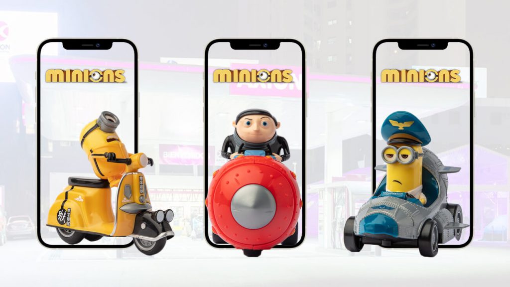 Minions Axion Realidad Aumentada