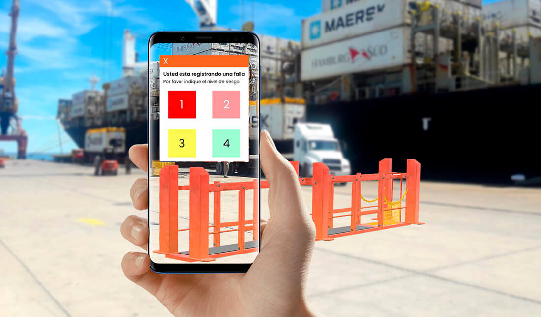 APM Terminals Realidad Aumentada Pasarela
