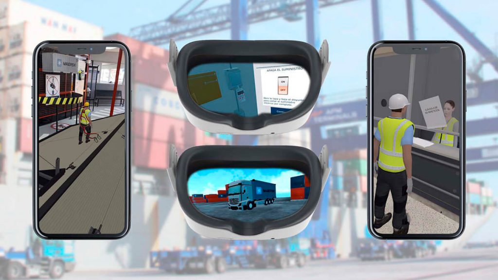 APM Terminals Capacitación realidad virtual y aumentada