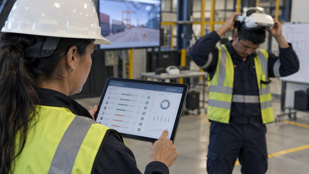Resultados de una capacitación en seguridad con realidad virtual